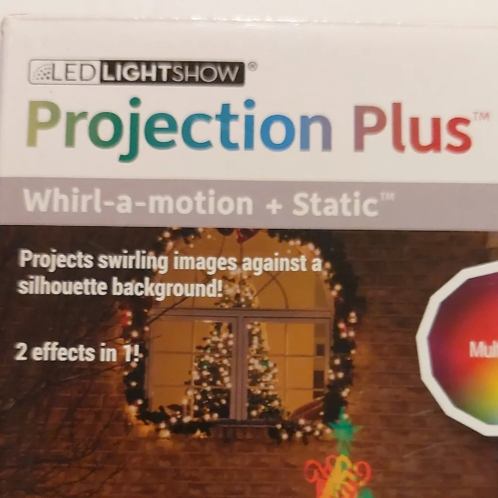 Gemmy Projection Plus Multicolor Light Show